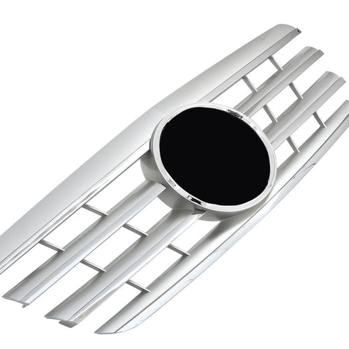 Griglia sportiva per Mercedes W210 S210 E 1999-2002 cromata argento AMG LOOK