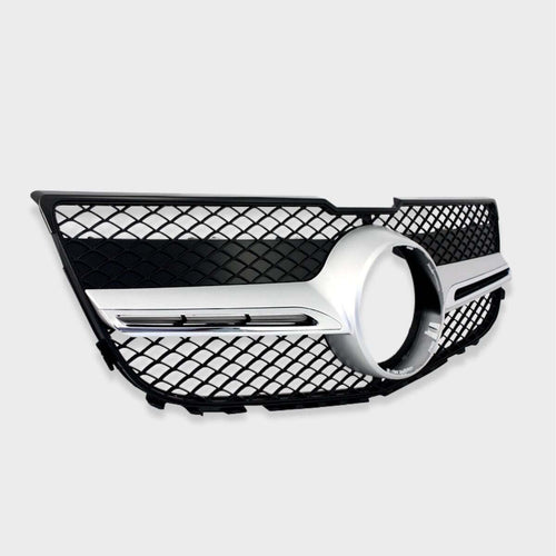 per Mercedes GLK X204 2012-2015 Griglia Sportiva Nero Argento