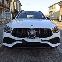 per Mercedes GLC X253 2019-2022 Griglia Radiatore AMG Look Nero