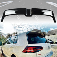 SPOILER POSTERIORE NERO per ✨VW GOLF 7 7.5 MK7.5 MK TETTO ALETTONE GTI / R / GTD