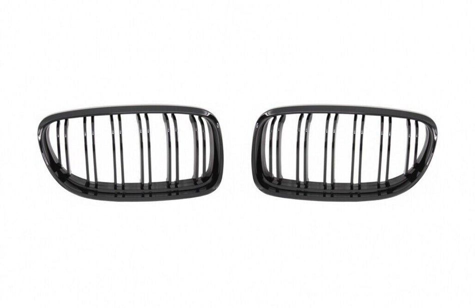 Griglie renali anteriori per BMW Serie 3 E90 E91 LCI (2008-2011) Doppia striscia
