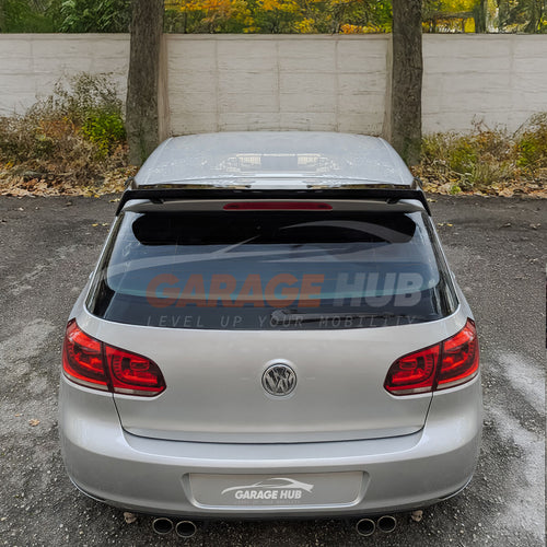 Spoiler EVO PERFORMANCE Tetto per VW GOLF 4 5 6 7 8 GTI GTD R Vetroresina Nero