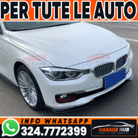 😍SPOILER FRONTALE😍SOTTO PARAURTI BMW SERIE 1 3 5 F30 F34 GT F10 F40 E81 E87 X1