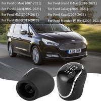 Manopola Leva Pomello Cambio 6 Marce per Ford Focus Fiesta Kuga Mondeo C-max