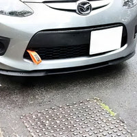 LAMA FRONTALE SPORTIVA -> MAZDA 2 -> SOTTO PARAURTI SPLITTER SPOILER ANTERIORE