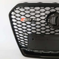 per AUDI A5 8T 2012-2016 Griglia Radiatore RS5 Look Quattro PDC
