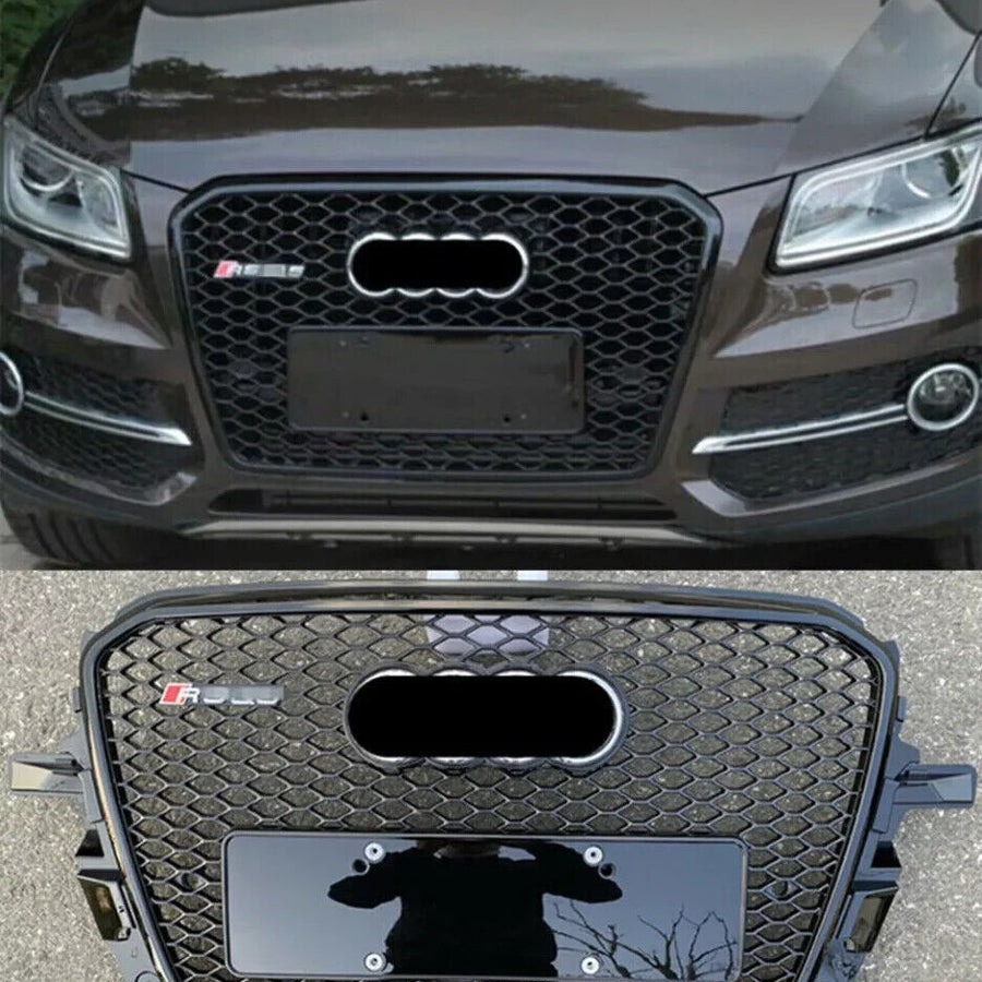 per Audi Q5 8R 2009 - 2016 Griglia Radiatore Nero Stile RSQ5