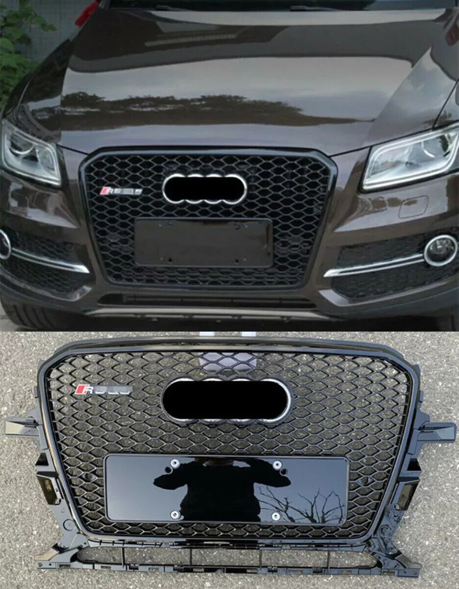 per Audi Q5 8R 2009 - 2016 Griglia Radiatore Nero Stile RSQ5