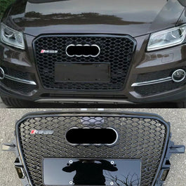 per Audi Q5 8R 2009 - 2016 Griglia Radiatore Nero Stile RSQ5