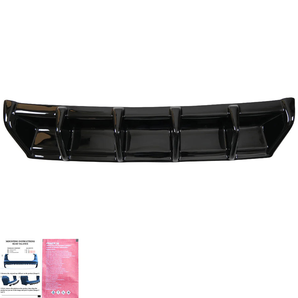 Diffusore posteriore per VW VOLKSWAGEN Golf MK7.5 GTI 2017-2020