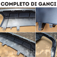S6 Replica per AUDI A6 4G C7 2015-2018 DIFFUSORE POSTERIORE SOTTO PARAURTI