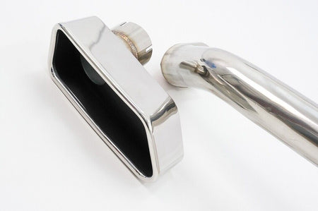Sistema di scarico per BMW Serie 5 F10 (2011-2017) con terminali della – vista 5