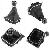 Manopola Leva 5 Marce Pomello Cambio per VW Golf 6 MK5 MK6 2005-2014 cuffia