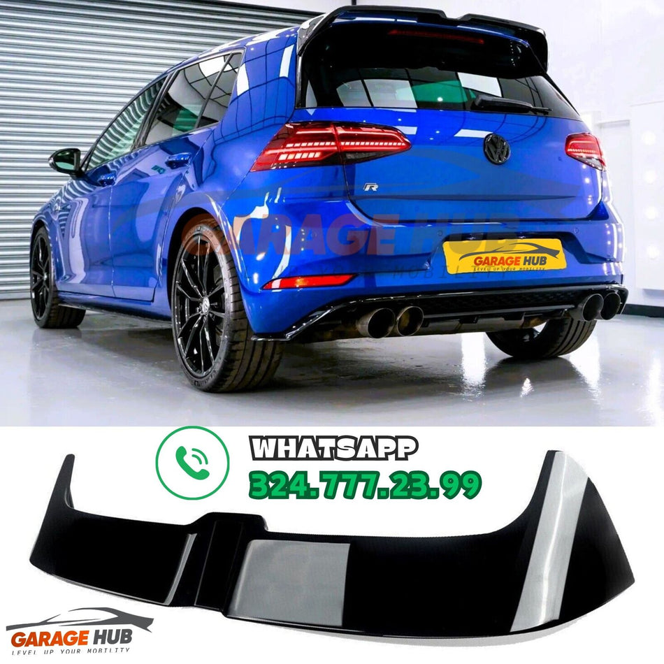 SPOILER "Oettinger Style" per VW GOLF 7 7.5 -> GTI GTD R  TETTO POSTERIORE