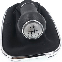 Manopola Ghetta Leva Pomello Cambio 5 Marce per VW Bora golf MK4 MK5+Cuffia