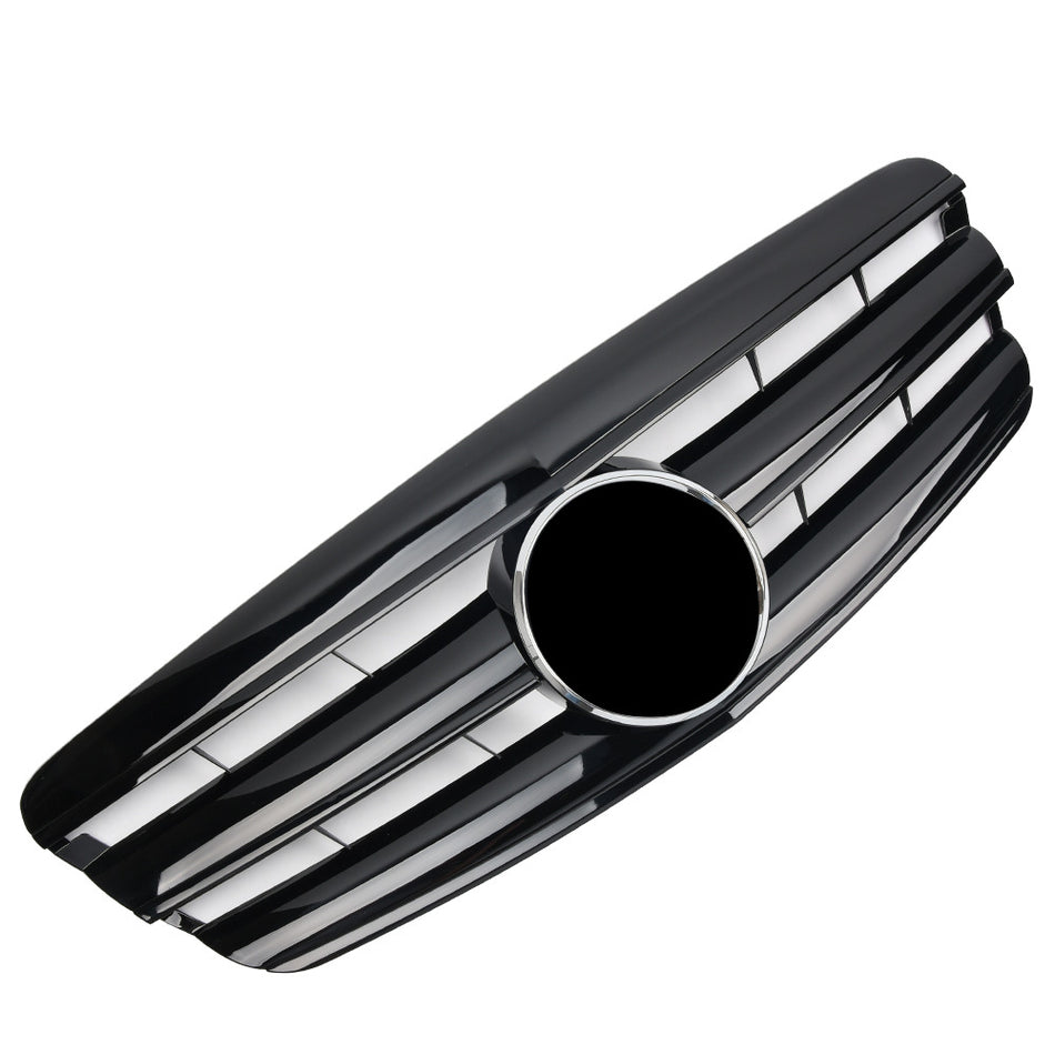 Griglia griglia sportiva per Mercedes W221 S 2005-2009 nero lucido AMG LOOK