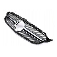 per Mercedes C W205 S205 2018-2021 Griglia Radiatore Look AMG