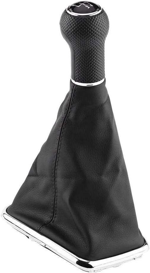Manopola Ghetta Leva Pomello Cambio 5 Marce per VW Bora golf 4 jetta+Cuffia