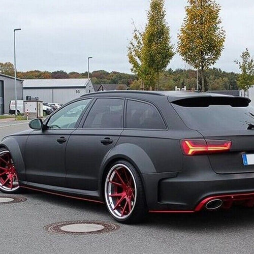 Spoiler sul tetto per Audi A6 Avant Facelift 4G C7 (2015-2018) Piano Black