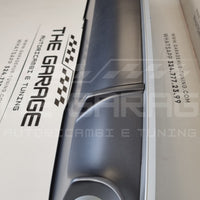 DIFFUSORE Posteriore RS4 per Audi A4 B9-8W (2015-2019) con Bordatura SILVER