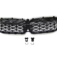 GRIGLIA M3 DIAMOND GLOSS per BMW Serie 3 G20 G21 Radiatore, Calandra Nero Silver