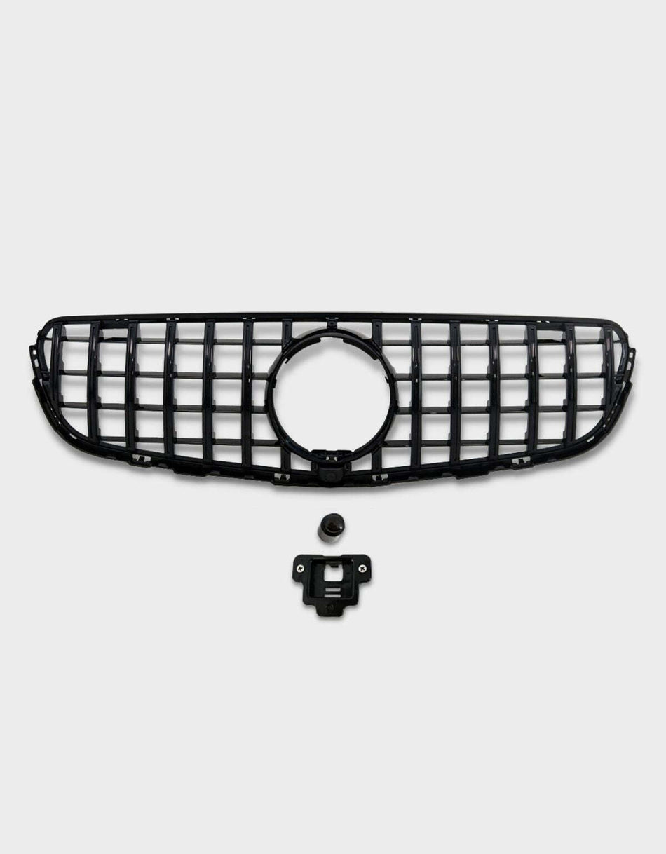 per Mercedes GLC X253 C253 2015-2019 Griglia Panamericana Nero