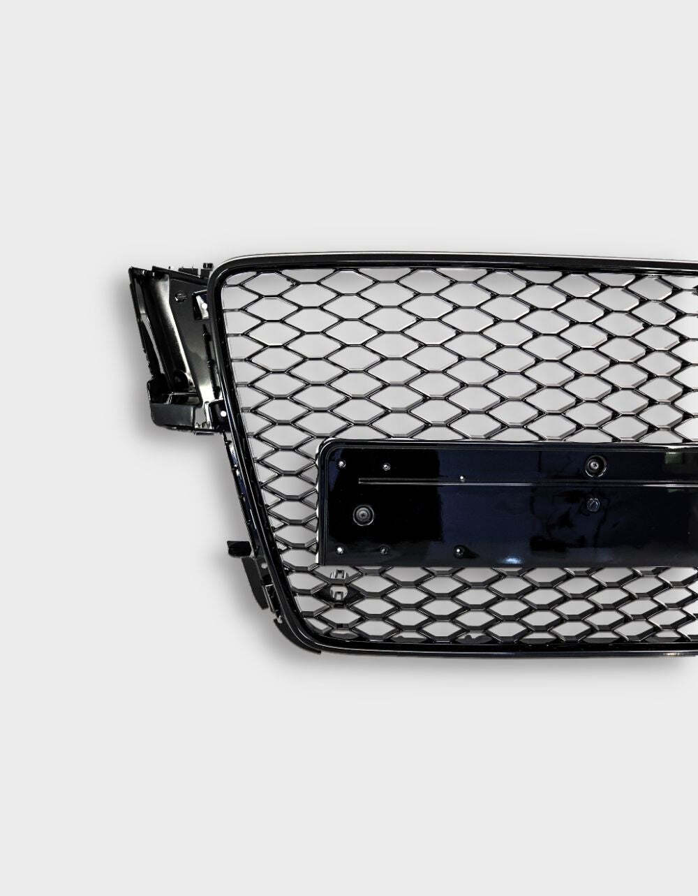 Griglia Calandra a Nido D'ape RS5 Look Nero Total Black per Audi A5 8T – vista 7