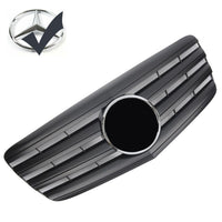 Griglia griglia sportiva per Mercedes W211 S211 E 2006-2009 nero opaco AMG LOOK