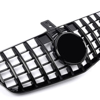 Griglia sportiva per Mercedes W212 PREFACELIFT BLACK PANAMERICANA LOOK