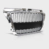 per AUDI A3 8P 8PA 2008-2012 Griglia Anteriore RS3 Look Cromato