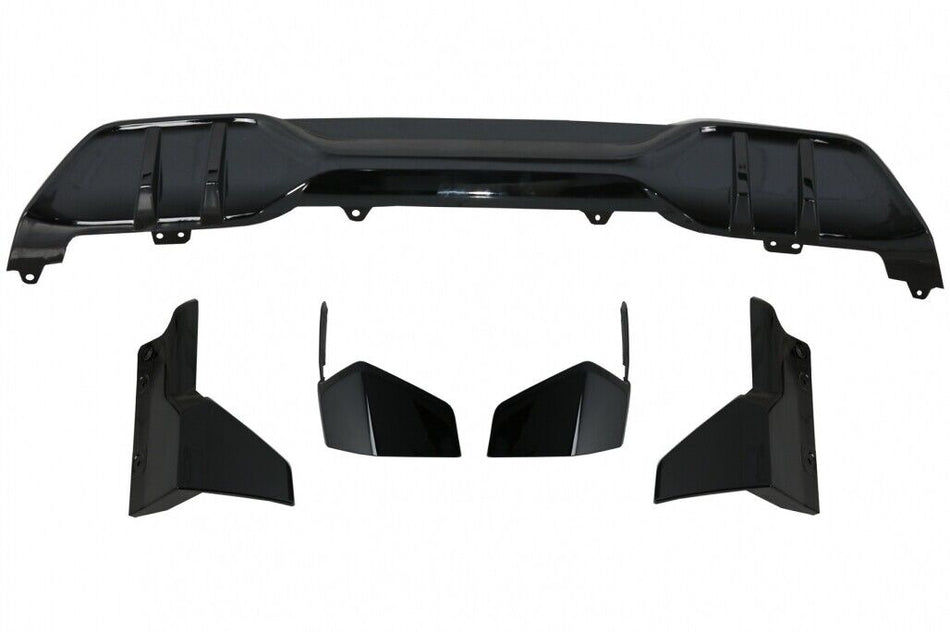 Aero Body Kit Labbro del paraurti anteriore e diffusore d'aria per BMW X5 G05 (2018-2022) M Design Piano Black