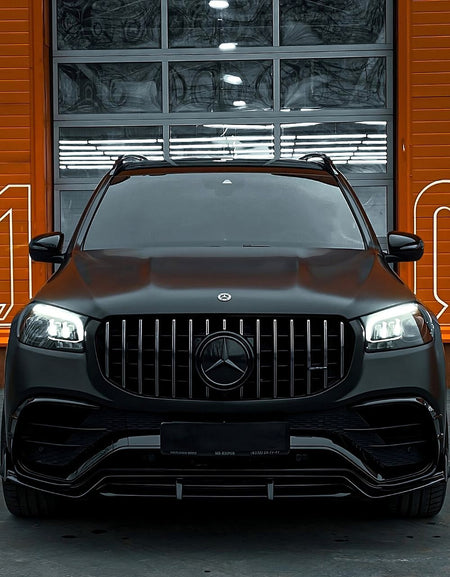 Griglia Panamerica SILVER GTR AMG Look per Mercedes GLE W167 2019-2023 – vista 3