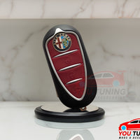 GUSCIO CHIAVE TELECOMANDO 3 TASTI PER ALFA ROMEO,MITO GIULIETTA +LOGO-3D