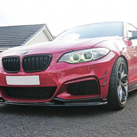 Griglie del rene centrale per BMW Serie 2 F22 F23 F87 (2014-up) Doppia striscia