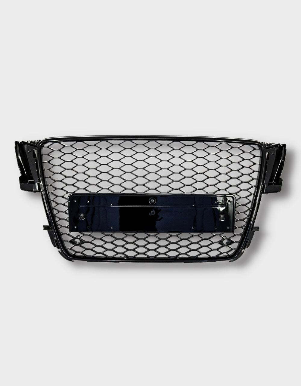 Griglia Calandra a Nido D'ape RS5 Look Nero Total Black per Audi A5 8T – vista 4