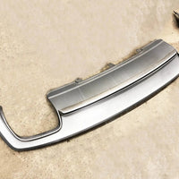 DIFFUSORE S6 per AUDI A6 C7 (2012-2015) sia AVANT che BERLINA -> ABS SILVER