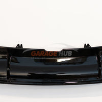 DIFFUSORE *RS-5 LOOK* per AUDI A5 dal 2017 per paraurti SLINE NERO LUCIDO ABS