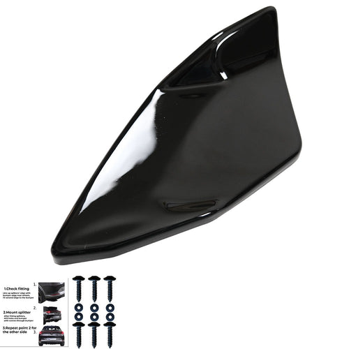 Splitter laterali posteriori compatibili con VW VOLKSWAGEN Scirocco R MK3 Faceli