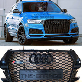 per Audi Q3 2011-2017 Griglia Anteriore Calandra RSQ3 Look