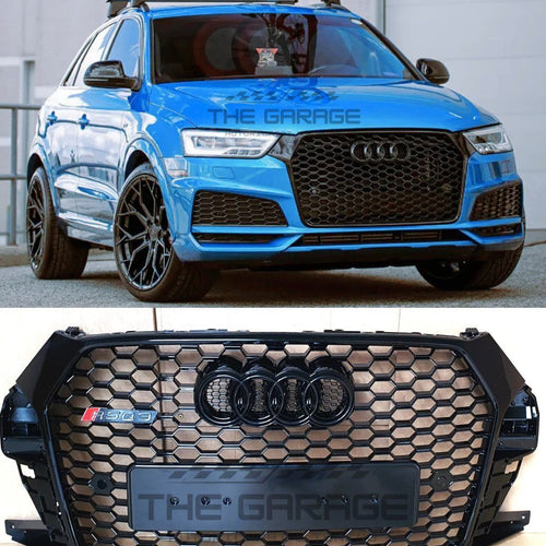 per Audi Q3 2011-2017 Griglia Anteriore Calandra RSQ3 Look
