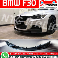 BMW Serie 3 F30 *M Performance* Front Lip Labbro Spoiler Paraurti ABS