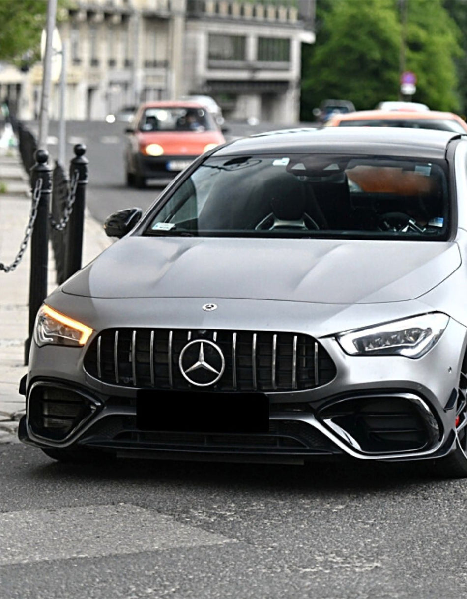 per Mercedes CLA C118 X118 19-22 Griglia Radiatore Ottica 45 AMG