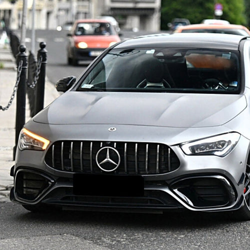 per Mercedes CLA C118 X118 19-22 Griglia Radiatore Ottica 45 AMG