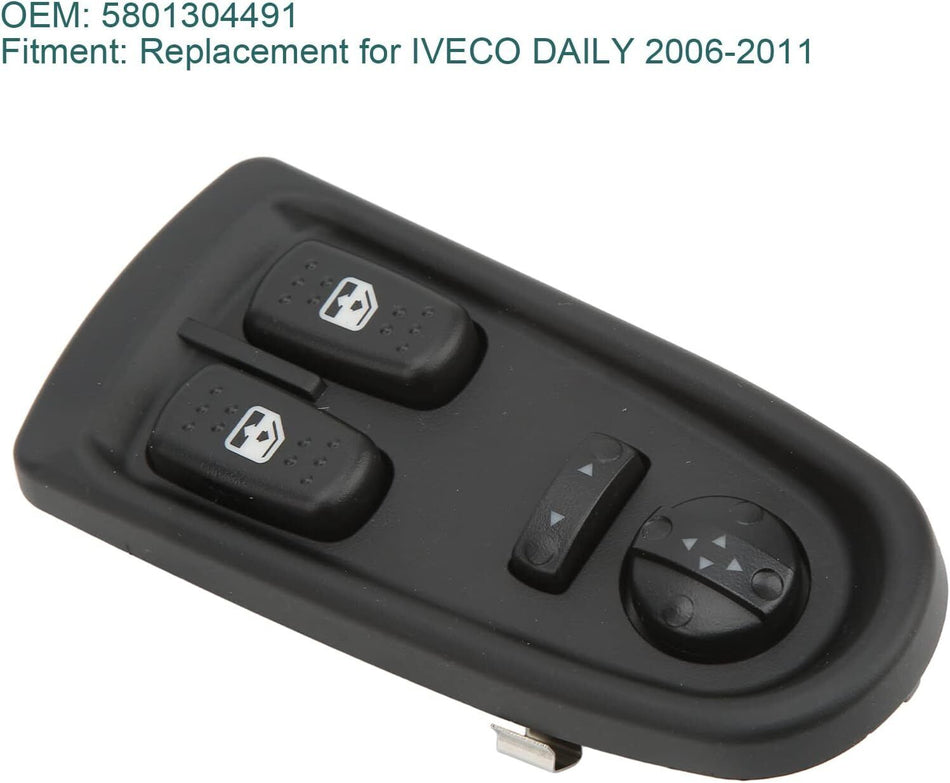 PULSANTIERA INTERRUTTORE per IVECO DAILY S 2006 COMPLETO TASTO VETRI ELETTRICI