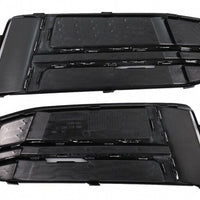 Paraurti Inferiore Griglia Coperture Griglie Laterali per Audi A4 B9 Berlina Ava