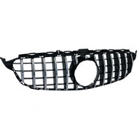 per Mercedes C W205 2014-2018 AMG Line Griglia Radiatore GT Look