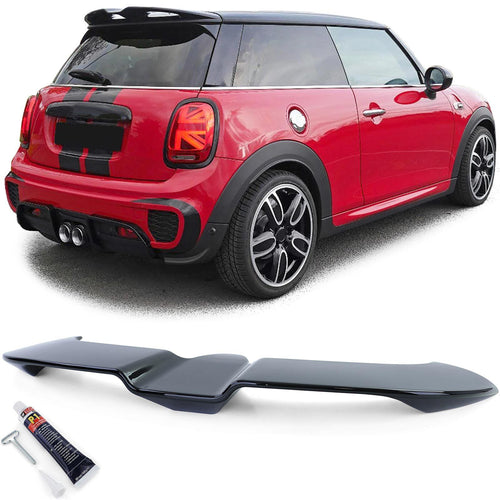 Spoiler Posteriore Tetto Nero Lucido per Mini One Cooper F55 F56 dal 13
