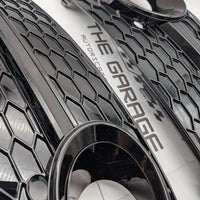Griglie FENDINEBBIA Look RS per AUDI Q5 SUV, 8R Restyle 2012-2016 - TOTAL BLACK