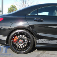 Decalcomanie laterali Adesivo in vinile Grigio scuro per Mercedes CLA W117 C117