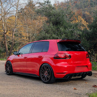 Splitter laterali posteriori compatibili con VW VOLKSWAGEN Golf MK6 GTI 2008-201